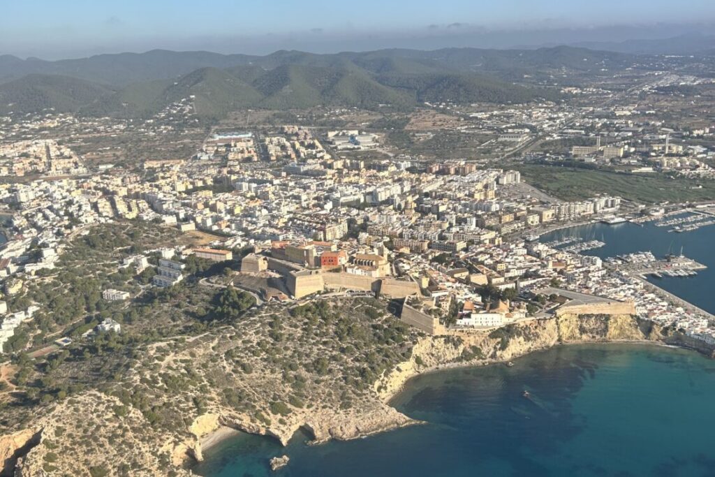 Luftaufnahme Ibiza Stadt